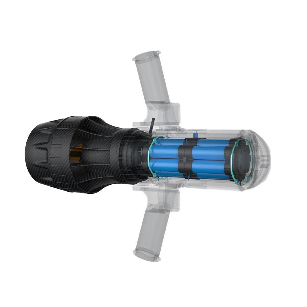 ASIWO U1 Universal Underwater Scooter 2-in-1 for Diving SUP / Kayak - immagine 6